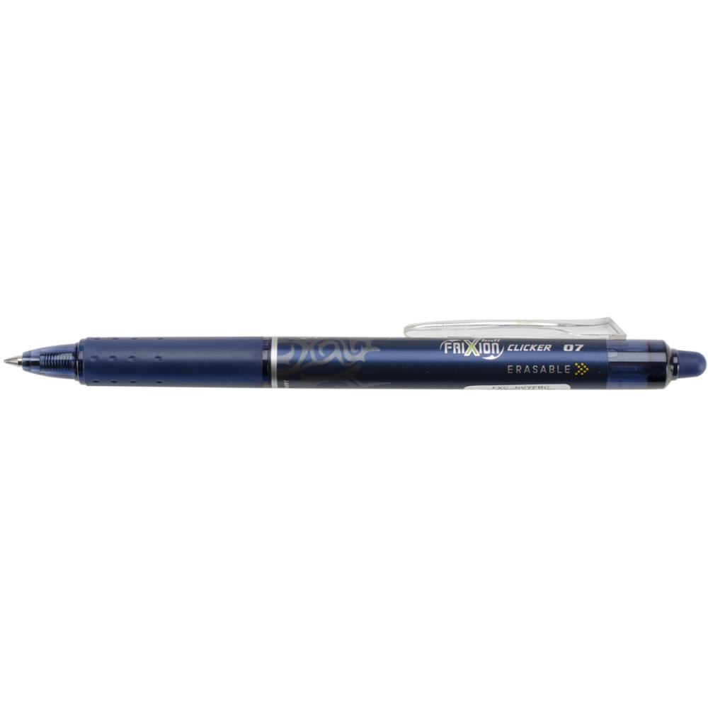 Pilot FriXion Navy Fine Point Clicker Erasable Pen